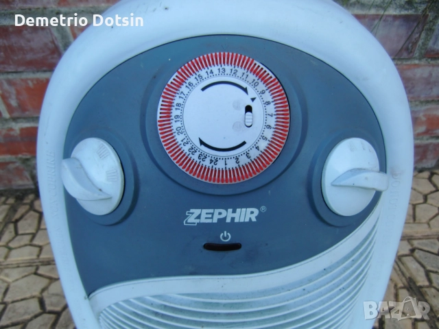 Духалка Зефир с Таймер, снимка 2 - Отоплителни печки - 52944831