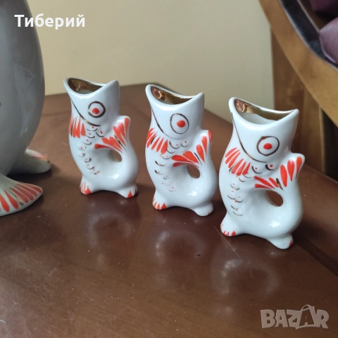 Сервиз рибки порцеланов, снимка 7 - Сервизи - 52033730