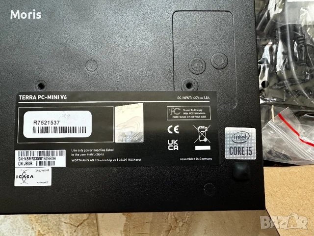 TERRA Barebone black MiniPC V6 PB62, снимка 4 - Работни компютри - 50852237