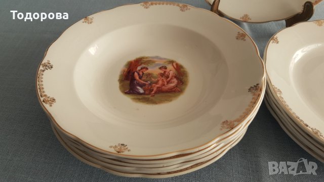 Порцеланов сервиз за хранене LAMBRATE , снимка 4 - Антикварни и старинни предмети - 33914542