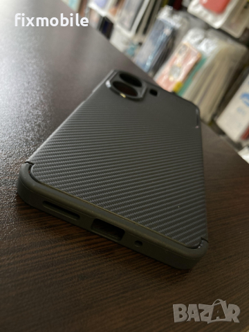 Xiaomi Redmi 13C Carbon Fiber силиконов Калъф / Кейс, снимка 5 - Калъфи, кейсове - 44553010