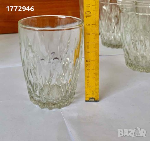 Стъклени кристални 12 бр. чаши 200 мл, снимка 5 - Чаши - 42513193