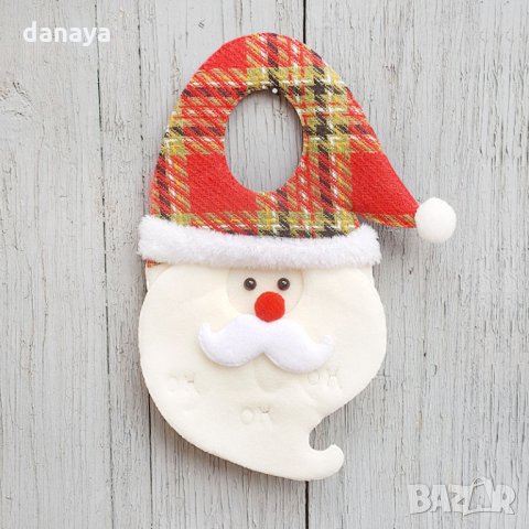 1829 Коледна украса за стена Дядо Коледа, снимка 3 - Декорация за дома - 30787373