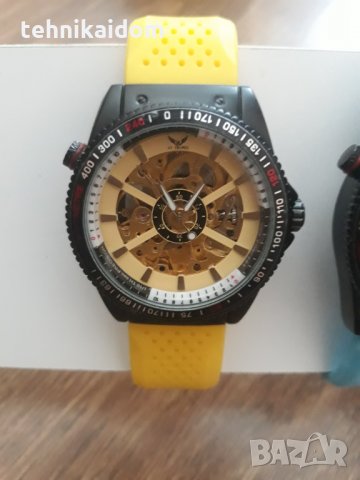Механичен мъжки часовник ST. TROPEZ различни цветове 2 на цената на 1, снимка 5 - Мъжки - 29390156