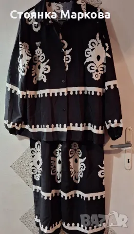 Нов костюм летен-сако и панталон, снимка 5 - Костюми - 49167802