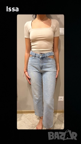 Дамско якенце Zara- дънки ПОДАРЪК, снимка 8 - Якета - 52448446