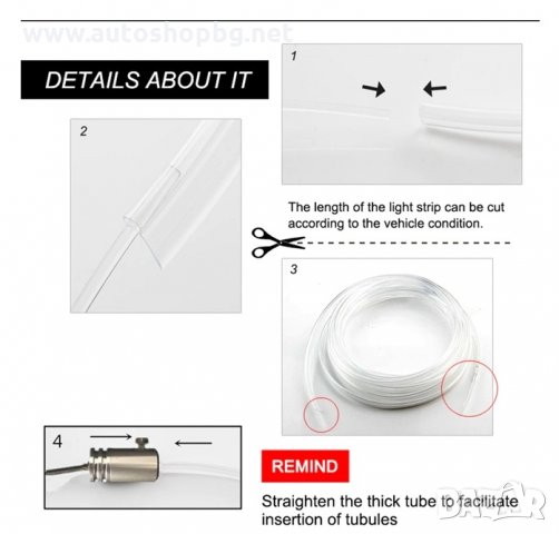 LED интериорно осветление, снимка 2 - Аксесоари и консумативи - 33959700