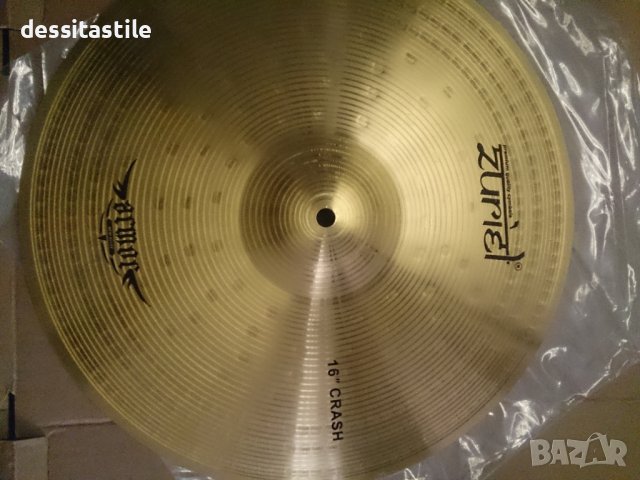 Чинели ZURIEL райд, краш сплеш и хай хет, снимка 4 - Ударни инструменти - 42839149