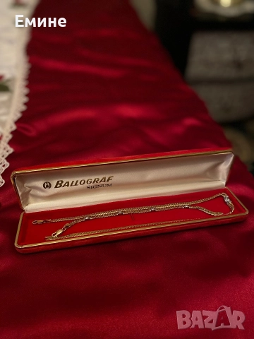 Колие със гривна 14к злато със диаманти