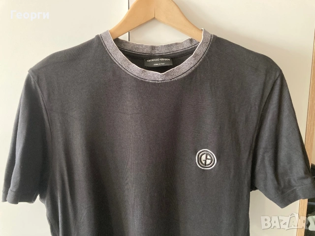 Мъжка тениска Armani, снимка 3 - Тениски - 53141721