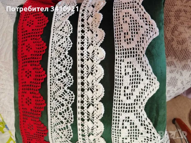 изработвам дантели по ваш модел и размери 