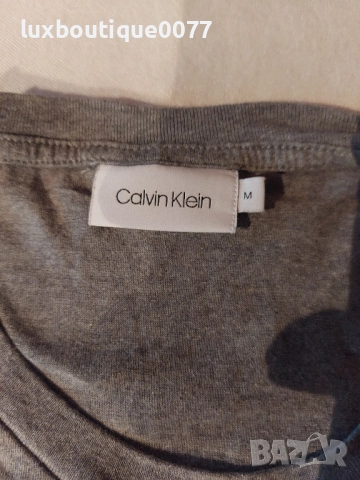 Чисто нова без етикет тениска Calvin Klein M, снимка 3 - Тениски - 51649293