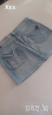 Дънкова пола,дънки, снимка 5 - Поли - 54338739