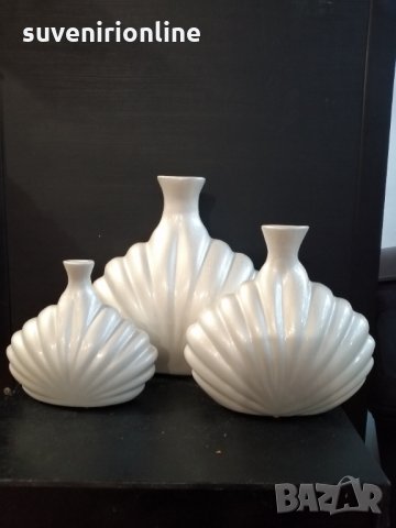 Тройка декоративни вази, снимка 3 - Вази - 35404980