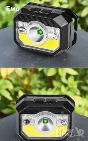 LED фенер за глава с 6 режима на работа, вградена батерия и USB зареждане - FL86, снимка 8 - Къмпинг осветление - 47934991