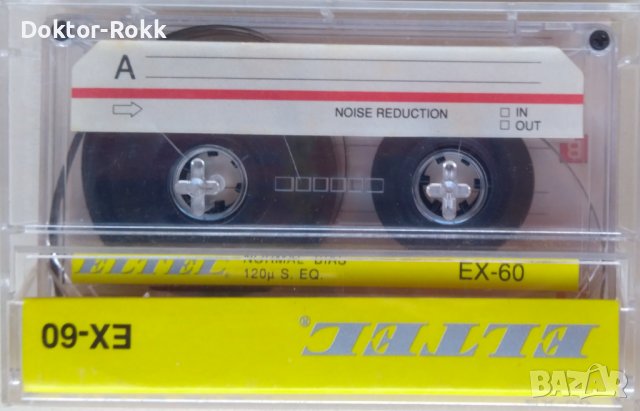 Аудио Касетка - Eltec - EX-60 , снимка 3 - Аудио касети - 37394563