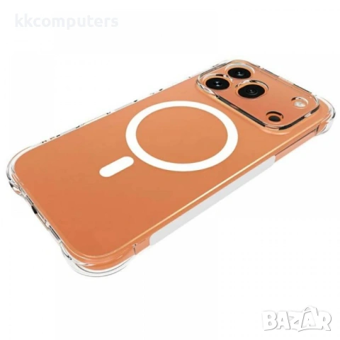 WANLONFENG WL1 Магнитен Прозрачен Калъф за Honor 600 Pro 5G - 2.0mm TPU, 2 стъкла, Anti-yellowing, снимка 3 - Калъфи, кейсове - 54303289