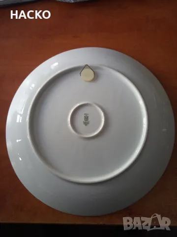 Декоративна Порцеланова Чиния За Стена Schumann Stilles Leben Диаметър 30 см. Внесена от Германия, снимка 5 - Декорация за дома - 49115792