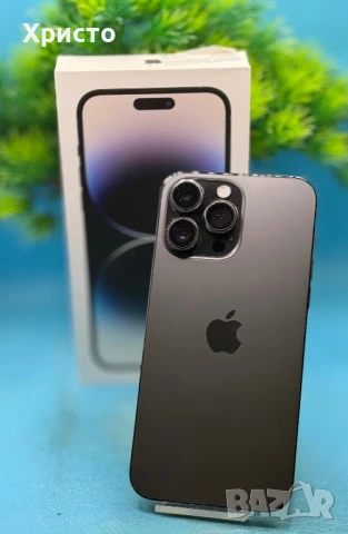 Apple iPhone 14 Pro Max, 256GB, 6GB RAM, 5G, Space Black, снимка 1