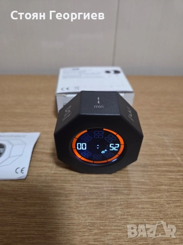 Куб таймер, въртящ се Pomodoro таймер, продуктивност на бюрото, снимка 3 - Друга електроника - 52771309