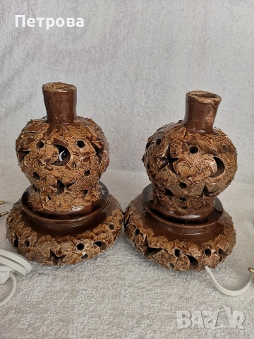 Нощни лампи, електрически. от Белгия. 