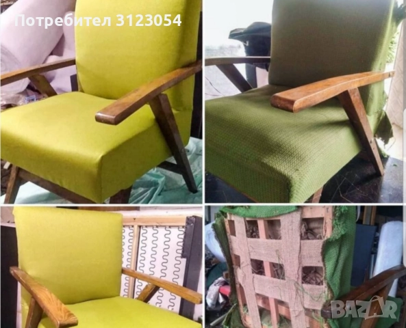 Тапецирване на столове , снимка 7 - Столове - 51231985