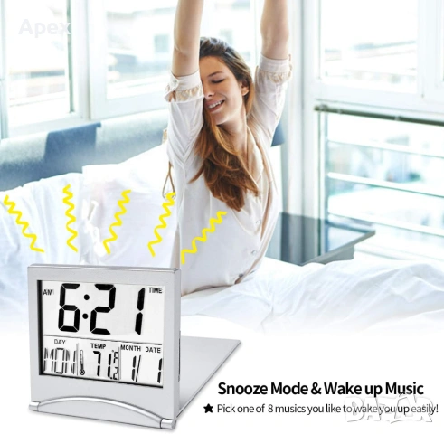 Светещ ЛЕД Часовник на Ток.Дигитален Будилник.Електрически Светещи Часовници/Будилници Големи Цифри, снимка 11 - Други - 54174712