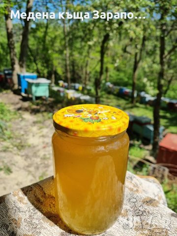 Акациев-Липов натурален пчелен мед, снимка 1