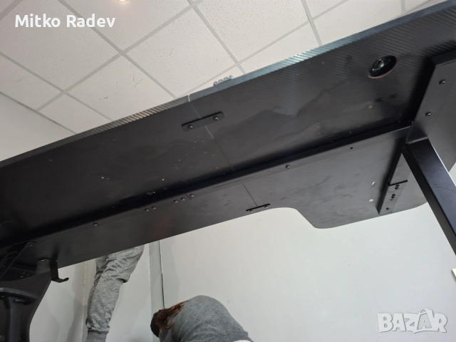 Геймърско бюро "L-shaped", черно, снимка 3 - Бюра - 53288341