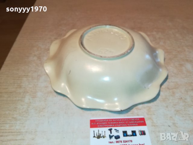 немска фруктиера-керамика с лого GERMANY 1409211131, снимка 6 - Антикварни и старинни предмети - 34128184