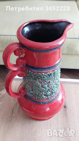 кана керамика Германия за ценители голяма , снимка 6 - Декорация за дома - 50583299