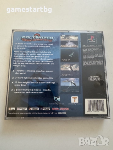 Saltwater Sport Fishing за PS1, снимка 2 - Игри за PlayStation - 51711940