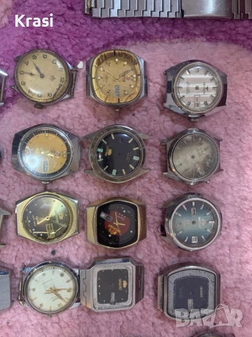 Неработещи механични часовници различни марки, снимка 2 - Антикварни и старинни предмети - 52945557