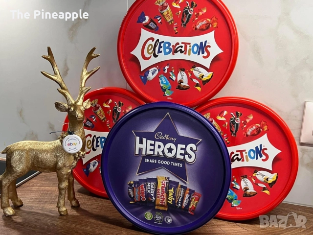 🎊Celebration 🎉 Qality Street🎊Heros🧸Шоко портокали 