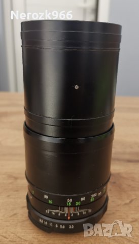 Обектив Auto Revuenon MC 1:3.5/200mm за Минолта