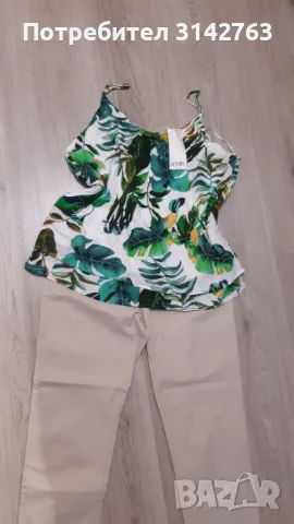 Нов топ с тънки презрамки. XL/XXL. , снимка 2 - Корсети, бюстиета, топове - 49525711