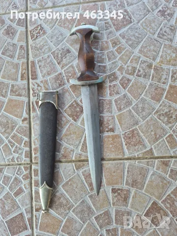 Нож, кама, кинжал, кортик. Нацистки кортик на СА, снимка 9 - Антикварни и старинни предмети - 55779780