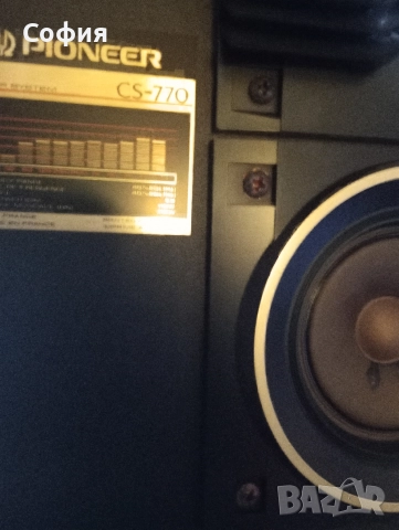 PIONEER CS 770 110w , снимка 2 - Тонколони - 52721876