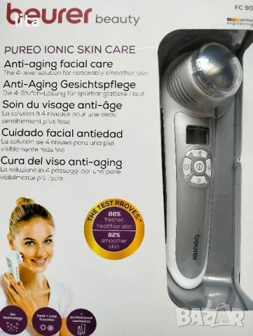 Уред за почистване и антиейджтерапия за кожата на лице