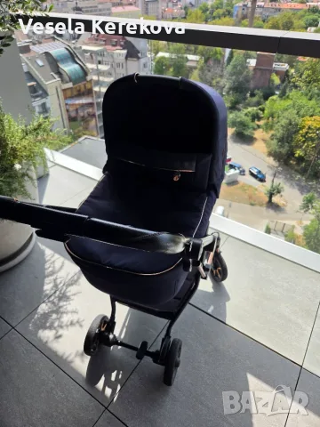 Peg Perego Veloce 3 в 1 – лека, луксозна и елегантна количка + всички аксесоари, снимка 2 - Детски колички - 55888391