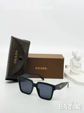 Prada Слънчеви Очила С UV400 Защита С ПОДАРЪК🎁 Калъф Прада - Налични Различни Цветове Код D2318, снимка 6 - Слънчеви и диоптрични очила - 49592617