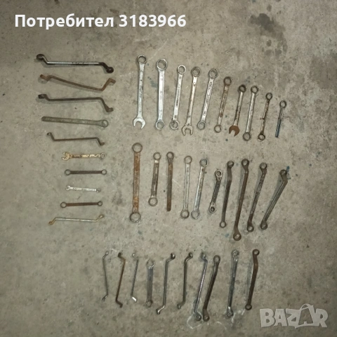 голям лот инструменти. лули и звезди  40 броя ., снимка 10 - Ключове - 53916376