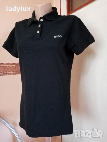 ECCO, Оригинална, 100% Памук, Размер M/L. Код 1700, снимка 4 - Тениски - 36540982