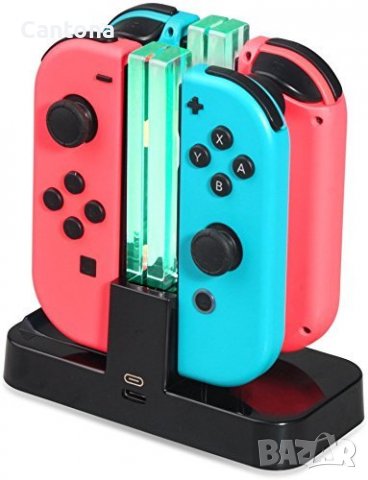 TNS-879 Joy-Con зареждаща докинг станция Nintendo Switch, снимка 5 - Аксесоари - 40243008