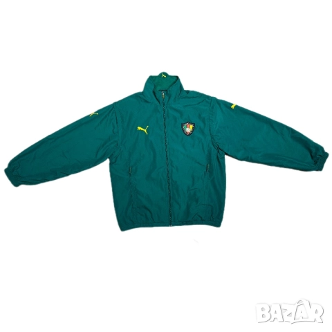 Мъжко горнище Puma x Cameroon 2002 става и на елек | L, снимка 3 - Спортни дрехи, екипи - 51497869