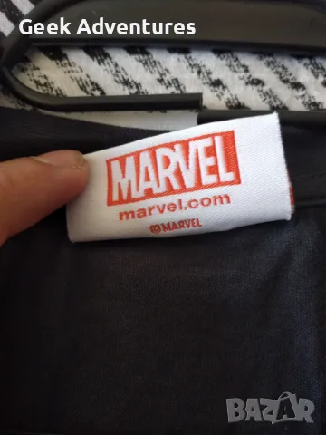 Мъжка Черна Тениска Marvel Ant-Man L T-Shirt Avengers, снимка 6 - Тениски - 50086037