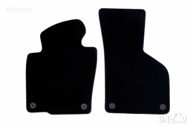 Комплект от две Оригинални предни автомобилни мокетни стелки за Volkswagen 