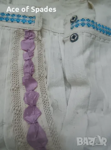 Автентична Женска Риза Част от Народна Носия , снимка 5 - Антикварни и старинни предмети - 49929469