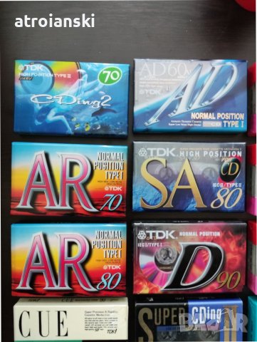 Аудио касети TDK, снимка 9 - Аудио касети - 31882625