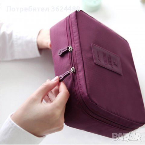 Козметична чанта, несесер за пътуване с практично разпределение, снимка 11 - Други - 39955597